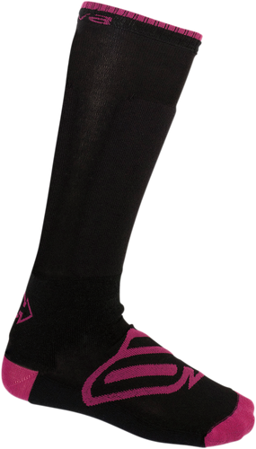 Womens Insulator Socks - Pink/Black - Small/Medium - Lutzka's Garage