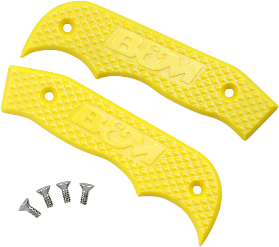 Magnum Grip Plates - Yellow - Lutzka's Garage