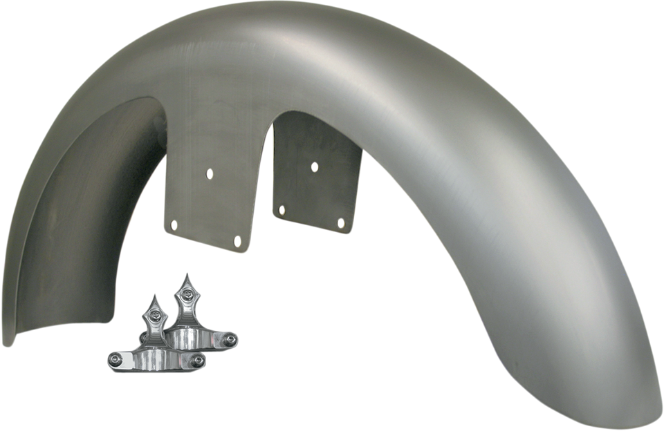 Front Fender Kit with Chrome Adapter - For 21" Wheel