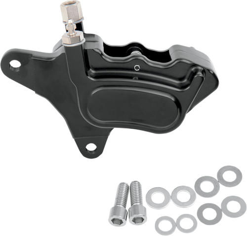 Front Caliper - SD84-99 - Smooth Black - Lutzka's Garage