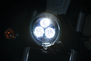 5.75" Orbit Headlight - Black - Lutzka's Garage