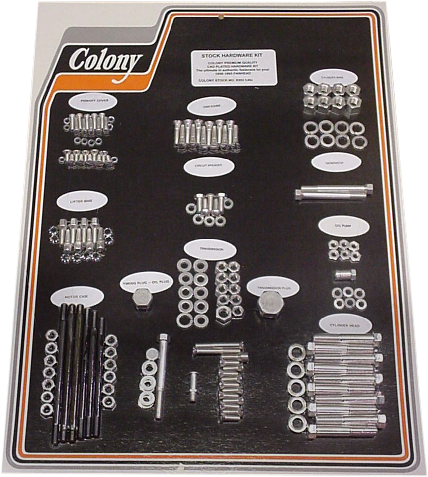 Hardware Kit - Cadmium - 58-65