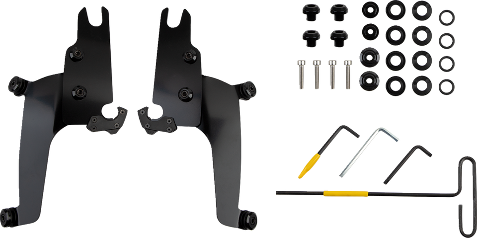 Sportshield Mounting Kit - Black - Chief Bobber - Lutzka's Garage