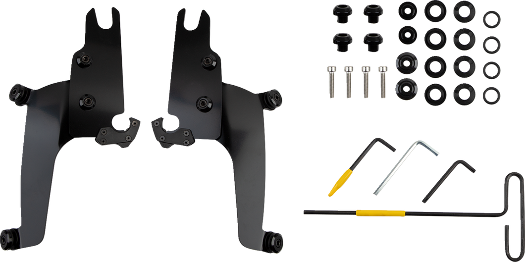 Sportshield Mounting Kit - Black - Chief Bobber - Lutzka's Garage