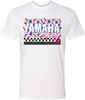 Yamaha Confetti T-Shirt - White - Small - Lutzka's Garage