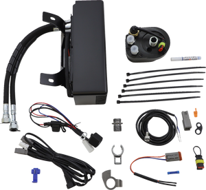 Oil Cooler Kit - Flat Black - Lutzka's Garage