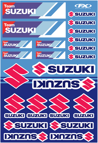 Decal Kit - Suzuki Racing