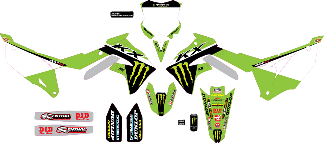 Graphic Kit - 23 Monster Energy