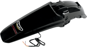 Enduro Rear Fender with LED - Black - Lutzka's Garage