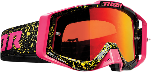 Sniper Pro Goggles - Splatta - Flo Pink/Black - Lutzka's Garage