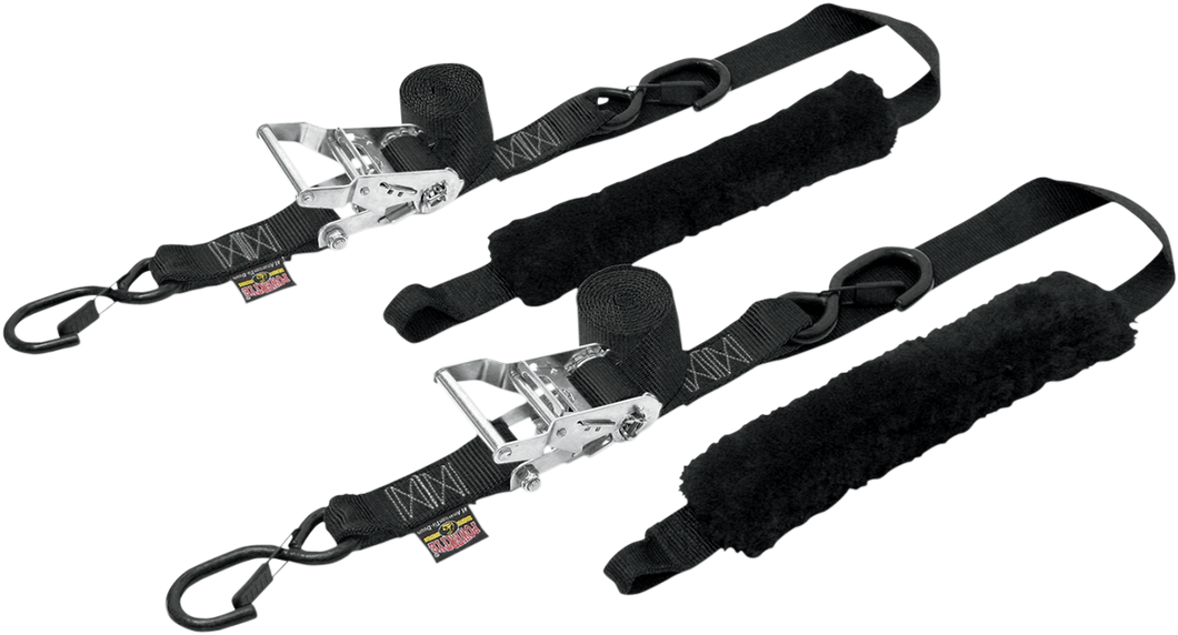 Deluxe Ratchet Tie-Downs - 1-1/2