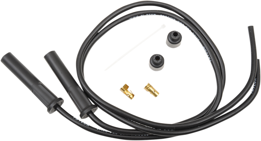 Spark Plug Wire Kit - Black - Lutzka's Garage