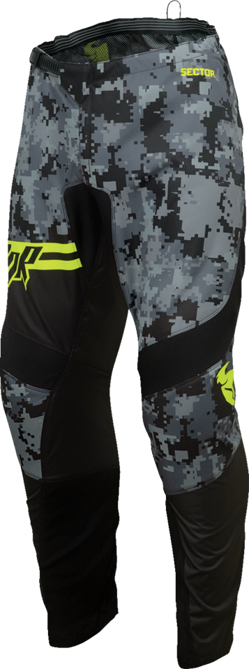 Sector DIGI Pants - Black/Camo - 30 - Lutzka's Garage