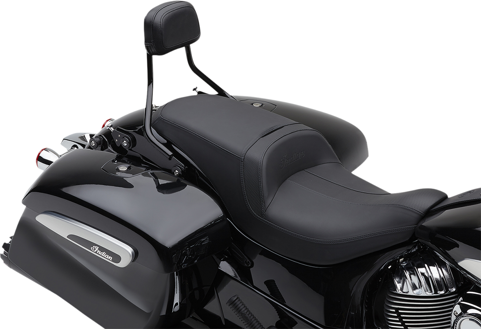 Detachable Backrest - Black - Short - Chieftain - Lutzka's Garage