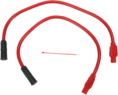 10.4 mm Spark Plug Wire - Black - 99-08 Red - Lutzka's Garage