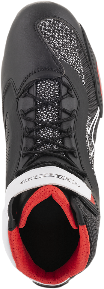 Faster-3 Rideknit® Shoes - Black/White/Red - US 9.5 - Lutzka's Garage