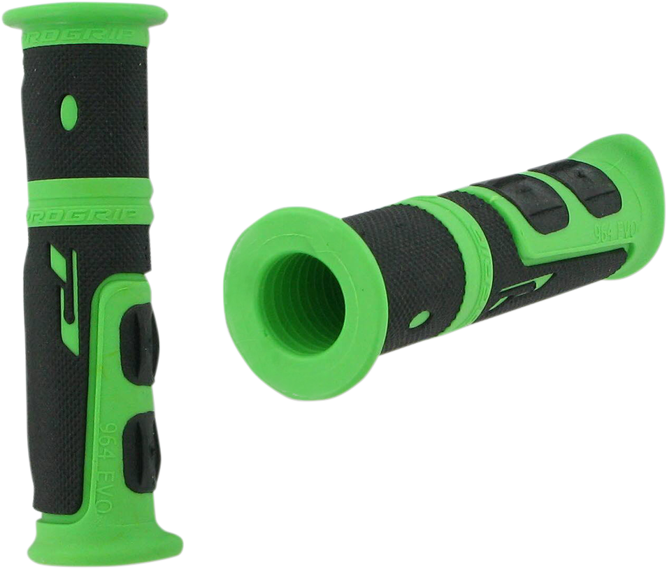 964 Evo Grips - Green/Black - Lutzka's Garage