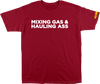 Gass T-Shirt - Red - Small - Lutzka's Garage