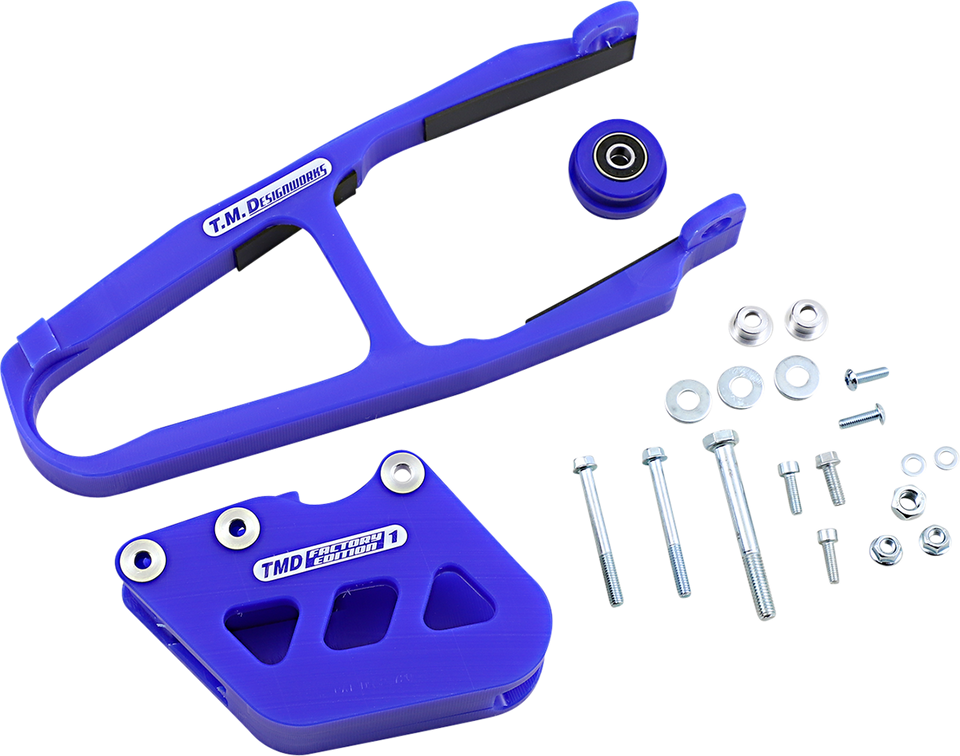 Chain Guide/Slider - Yamaha - Blue - Lutzka's Garage