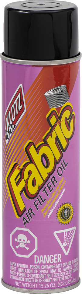 Fabric Filter Oil - 15.25 oz. net wt. - Aerosol