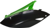Side Panels - Black/Green - KXF 250/450 - Lutzka's Garage