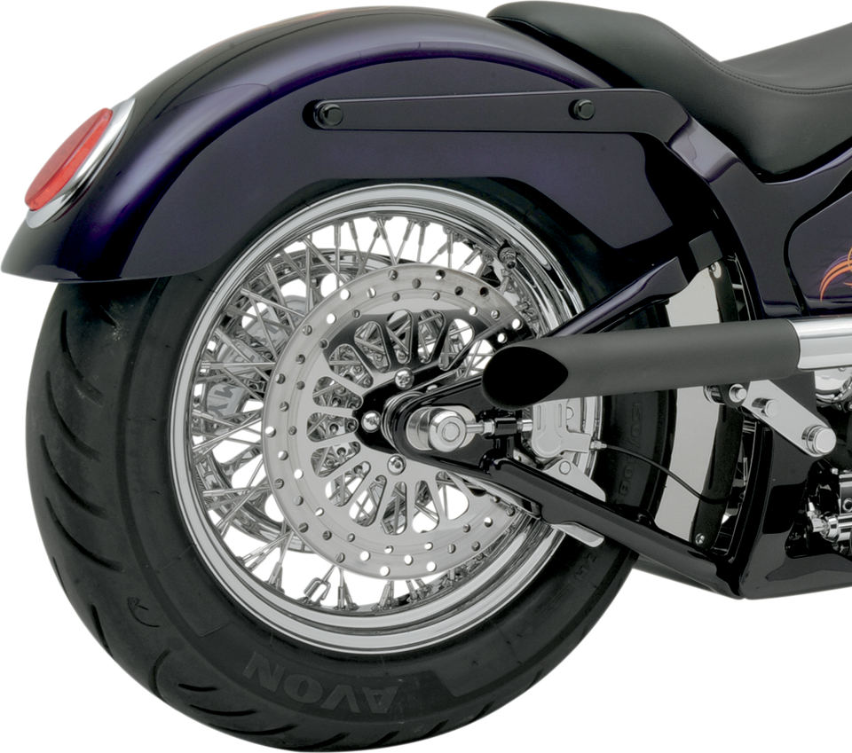 Gambler Custom Rear Fender for Swingarm Frames - 7.25" W x 33.75" L