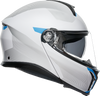 Tourmodular Helmet - Frequency - Light Gray/Blue - Medium - Lutzka's Garage