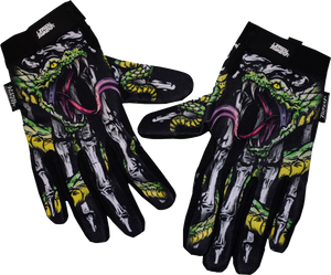 Snake Bite Gloves - Black - Small - Lutzka's Garage