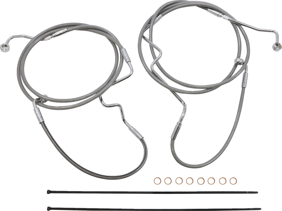 Control Cable Kit - XR - Stainless Steel/Chrome