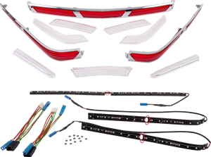 Trunk LED Molding Inserts - 01-10 GL1800