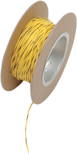 100 Wire Spool - 18 Gauge - Yellow/Black - Lutzka's Garage