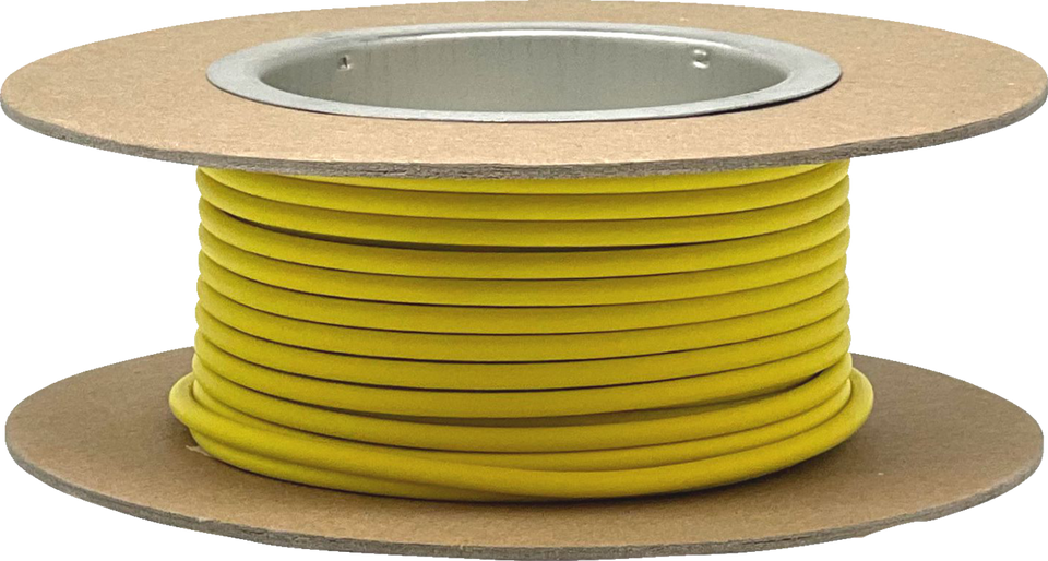 25 GXL Wire Spool - 12 Gauge - Yellow - Lutzka's Garage