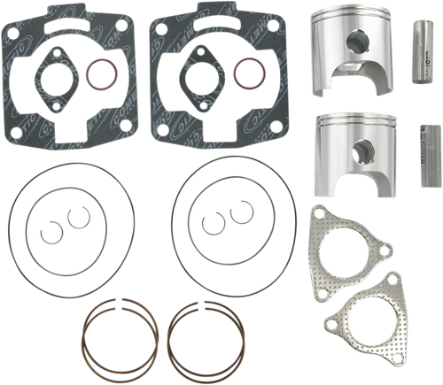 Piston Kit with Gaskets - 74.50 mm - Polaris Engine Type - Polaris