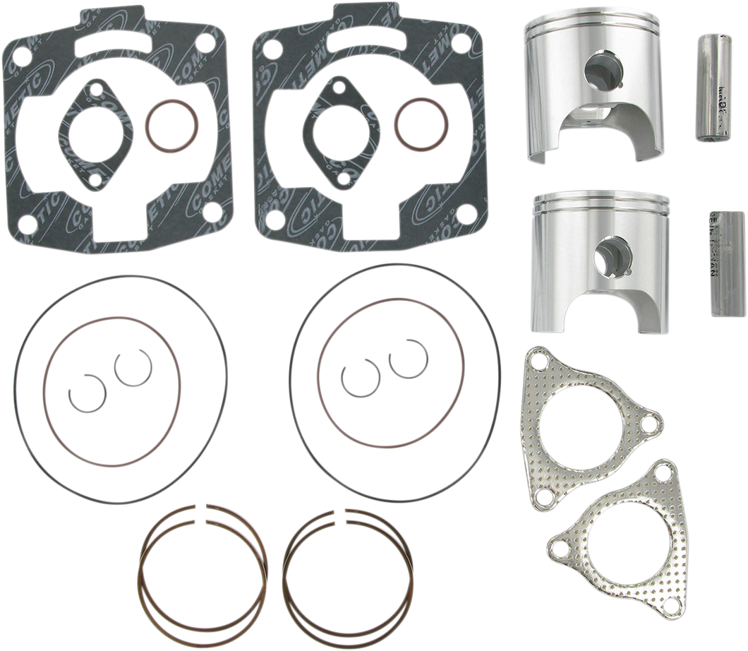 Piston Kit with Gaskets - 74.50 mm - Polaris Engine Type - Polaris