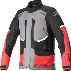 Andes v3 Jacket - Gray/Black/Red - 3XL - Lutzka's Garage