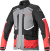 Andes v3 Jacket - Gray/Black/Red - 3XL - Lutzka's Garage