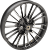 Wheel - Atlantic - Front - Dual Disc/without ABS - Black Cut - 21x3.5 - 00-07 FL - Lutzka's Garage