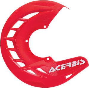 X-Brake Disc Cover - Red - Lutzka's Garage