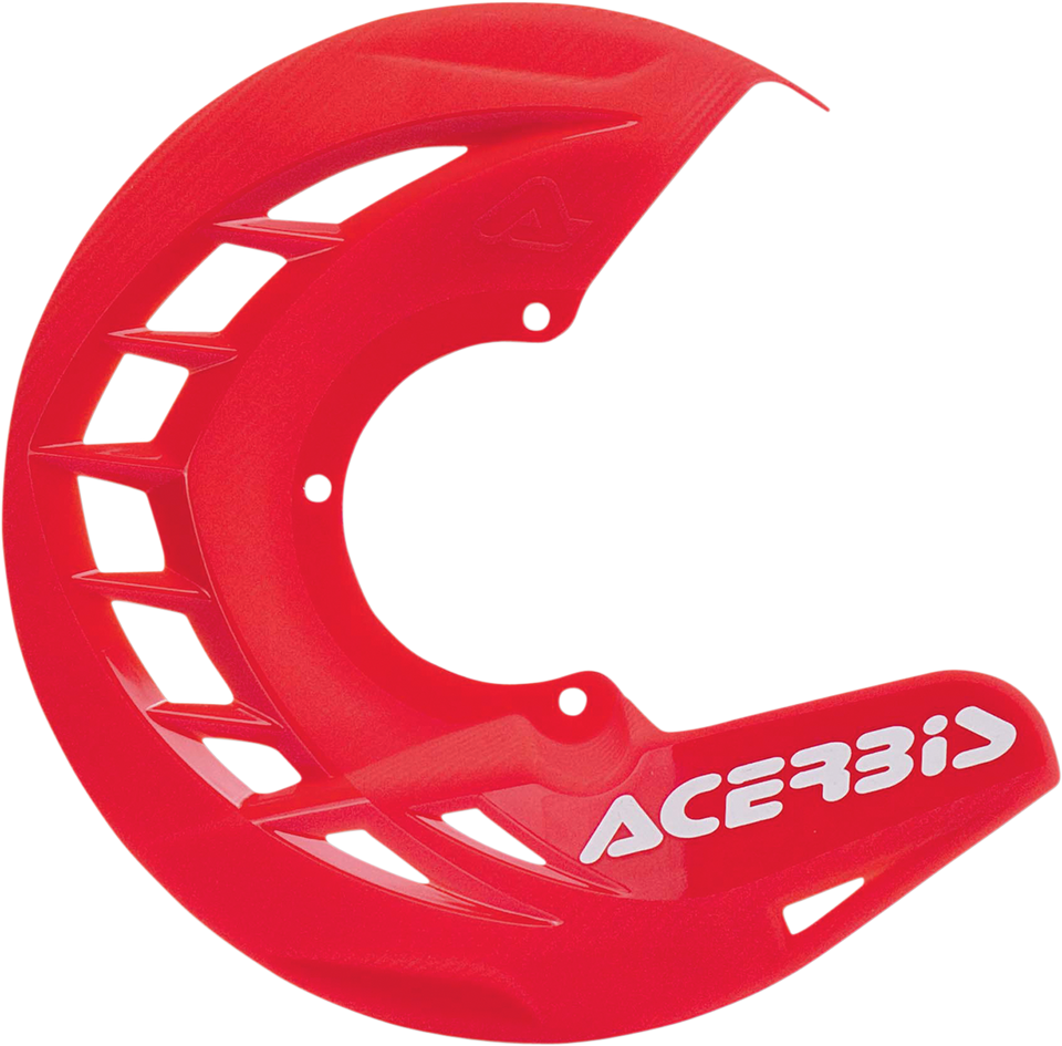 X-Brake Disc Cover - Red - Lutzka's Garage