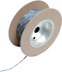 100 Wire Spool - 18 Gauge - Gray/White - Lutzka's Garage