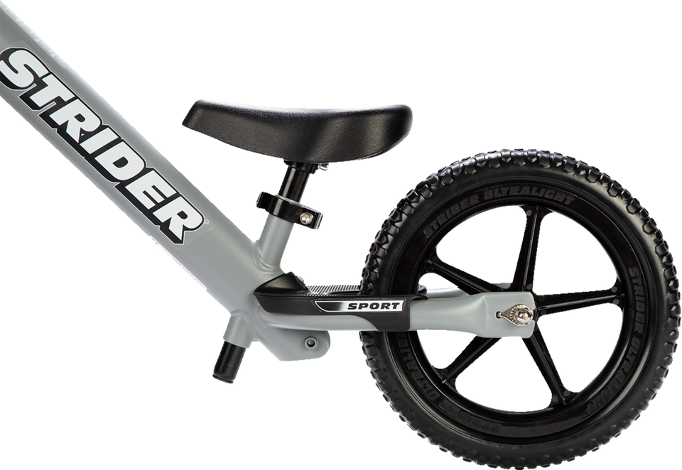 12" Sport Balance Bike - Matte Gray - Lutzka's Garage