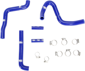 Race Fit Radiator Hose Kit - Blue - Kawasaki - Lutzka's Garage