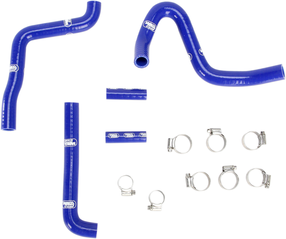 Race Fit Radiator Hose Kit - Blue - Kawasaki - Lutzka's Garage