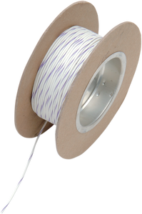 100 Wire Spool - 18 Gauge - White/Violet
