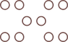 Center Pushrod Cover O-Ring