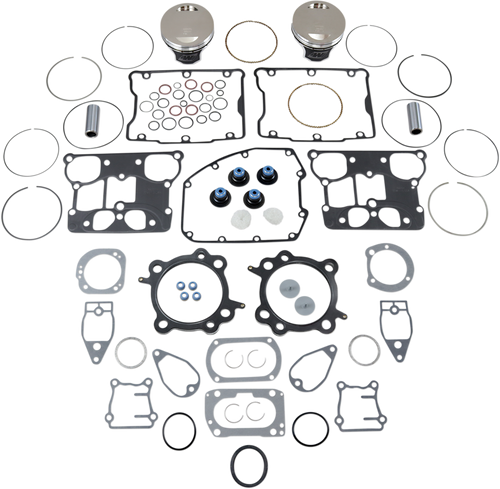 Piston Kit with Gasket - Standard - Twin Cam 88