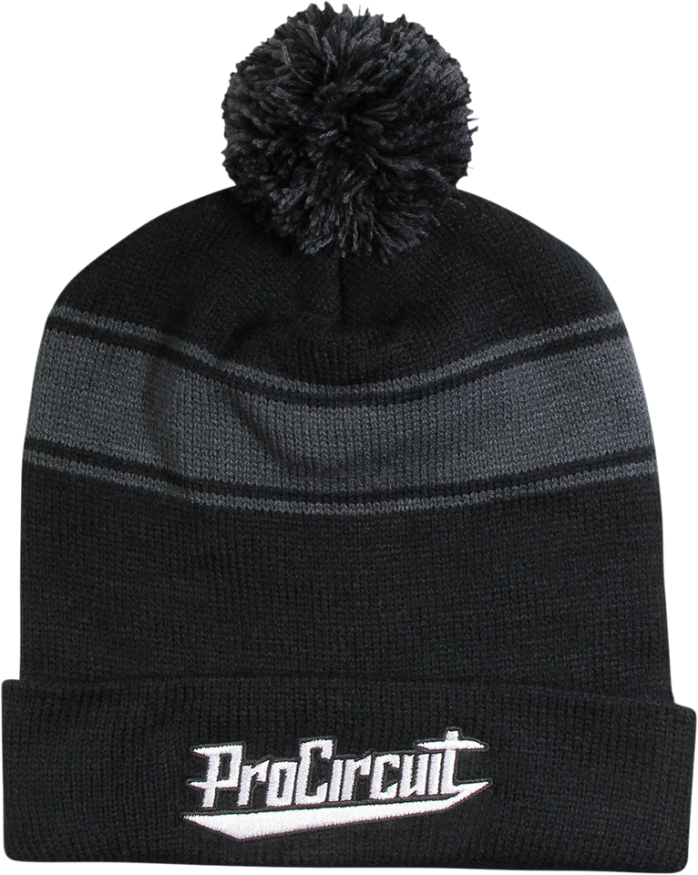 Beanie - Charcoal/Black/Gray