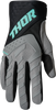 Youth Spectrum Gloves - Gray/Black/Mint - XS - Lutzka's Garage