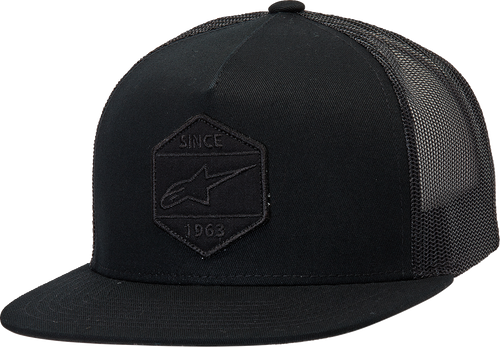 Bolt Trucker Hat - Black/Black - One Size - Lutzka's Garage