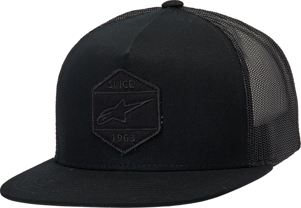 Bolt Trucker Hat - Black/Black - One Size - Lutzka's Garage